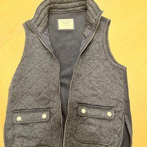 Abercrombie & Fitch Navy Blue Vest